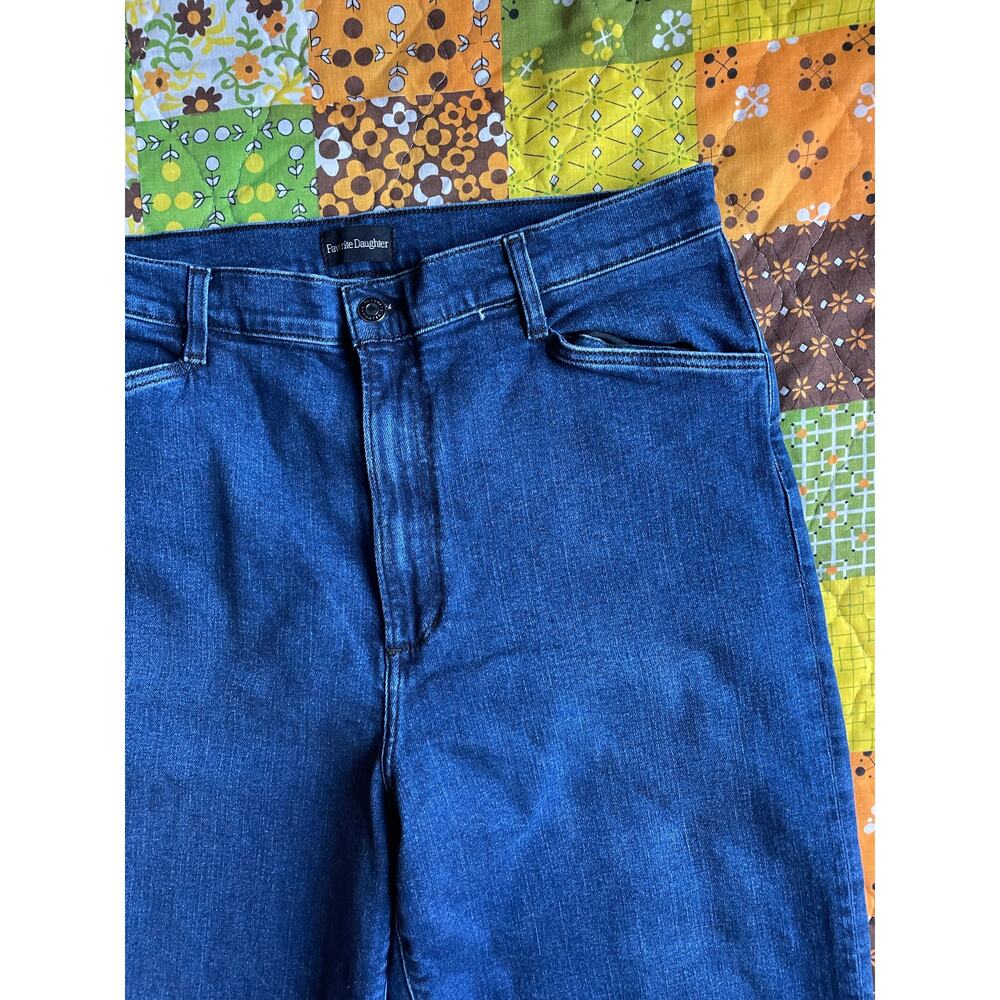 Favorite Daughter The Mischa Columbia Super High Rise Wide Leg Ankle sz 34 - Picture 3 of 8